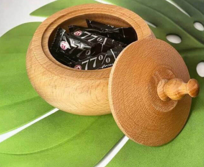 قندان چوبی با چوب گردو خرید